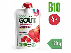 Good Gout Jablko s malinou Bio 120 g