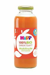 HiPP Štava ovocná s mrkvou 100% Bio 330ml