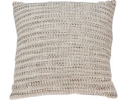 Dekoračný vankúš Cushion Elliot 45x45 cm, pletený béžový%