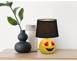 Stolová lampa Lovely 26 cm, zamilovaný smajlík%