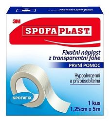 3M Spofaplast č.431, Fixačná náplasť 1,25 cm x 5 m