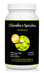 Advance Chlorella + Spirulina BIO 1000 tabliet