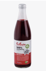 Bobule 100% bio brusnicová šťava 0,5 l