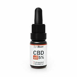 CBD olej 5% GymBeam 10 ml