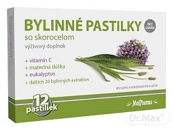 Dr.Weiss Herbalmed pastilky pri nádche 12 ks