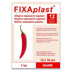 Fixaplast Náplast WARM HREJIVÁ 12x16cm 1 ks