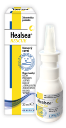 Generica Healsea RESCUE hypertonický nosný sprej 20 ml