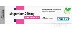 Generica Magnesium 250 mg 20 šumivých tabliet