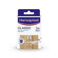 Hansaplast CLASSIC náplasť textilná 6 cm x 1 m 1 ks