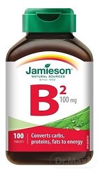 Jamieson B2 Vitamín 100 mg Riboflavin 100 tabliet