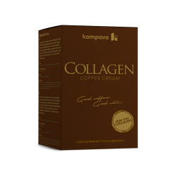 Kompava Collagen Coffee Cream 300 g 50 dávok