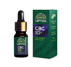 Konopná Farma Liptov Full spectrum CBG olej 10% 10 ml