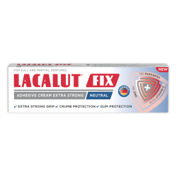 Lacalut FIX extra silný fixačný krém neutrálny 40 g