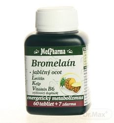 MedPharma BROMELAIN 300 mg + JABL.OCOT + LECITIN