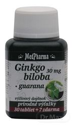 MedPharma GINKGO BILOBA + GUARANA