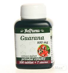 MedPharma Guarana 800 mg 107 tabliet