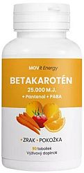 MOVIT BETAKAROTEN 25.000 IU + PANTHENOL + PABA 90 TOB