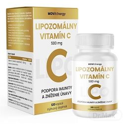 MOVIT ENERGY Lipozomálny vitamín C 500 mg 120 kapsúl