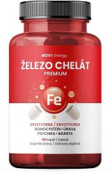 MOVit Energy Železo Chelát Premium 90 kapsúl