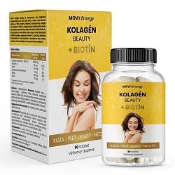 MOVit Kolagen Beauty + Biotin 90 tabliet