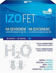 Naturprodukt Izofet na odvodnění 30 kapsúl