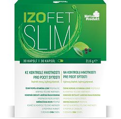 NaturProdukt IZOFET SLIM 30 kapsúl