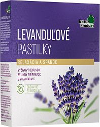 Naturprodukt Levanduľové pastilky