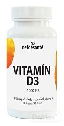 nefdesanté VITAMÍN D3 1000 I.U. cps 90 ks