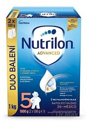 Nutrilon 5 Advanced DUO balenie 1 kg