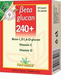 Obra Femiglucan Beta Glucan 240+ 30 kapsúl