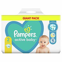 Pampers Active Baby 2 96 ks