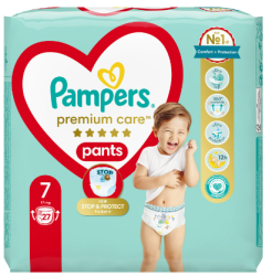 Pampers Premium Care Pants 7 27 ks