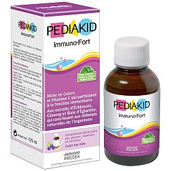 Pediakid Immuno Fort sirup čučoriedka 125 ml