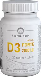 Pharma Activ Vitamín D3 Forte 2000 IU 30 tabliet