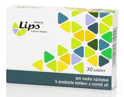 Pharmacy laboratories LIPS tablety koutky a afty 30 tabliet