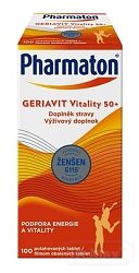 Pharmaton Geriavit Vitality 50+ 100 kapsúl