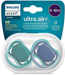 Philips AVENT Cumlík Ultra air neutral 6-18m chlapec modrá 2ks