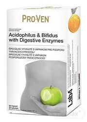 Pro-Ven Acidophilus & Bifidus with Digestive Enzymes 30 kapsúl