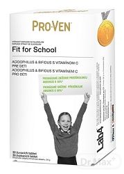 Pro-Ven Fit for School žuvacie tabliety 30 ks