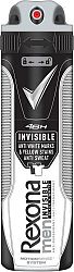 Rexona Men Invisible Black + White deospray 150 ml