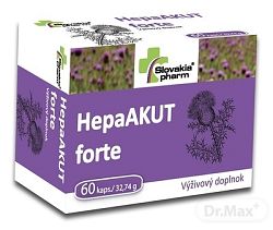 Slovakiapharm HepaAKUT forte 60 kapsúl