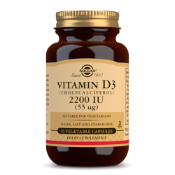 Solgar Vitamín D3 2200 IU 50 kapsúl