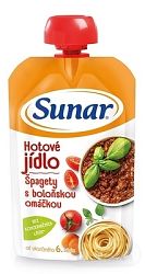 Sunárek hotové jedlo špagety s boloňskou omáčkou 120 g