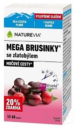 Swiss NatureVia Mega brusinky 60 kapsúl