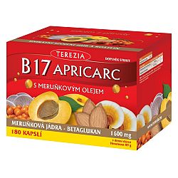 Terezia B17 Apricarc s Marhuľovým Olejom 150 + 30 kapsúl