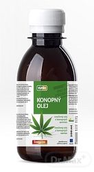 Virde KONOPNÝ OLEJ 100 % rastlinný olej z konopných semien 200 ml