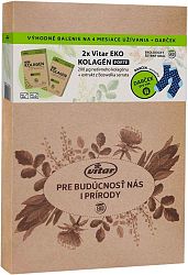 VITAR EKO Friendly BOX, Kolagén Forte 2x 60 kapsúl + DARČEK