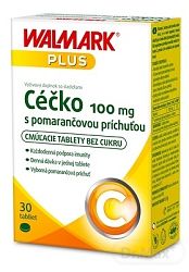 Walmark Céčko 100 mg pomeranč 30 tabliet