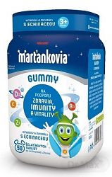 Walmark Marťankovia Gummi s Echinaceou 50 želatínových tabliet