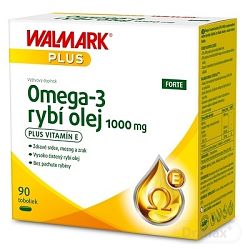 Walmark Omega-3 rybí olej Forte 1000 mg 90 kapsúl